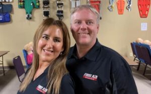 Andrew and Paula Debenham